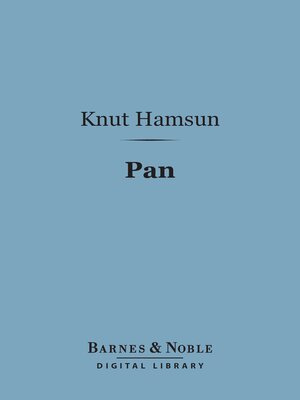 cover image of Pan (Barnes & Noble Digital Library)